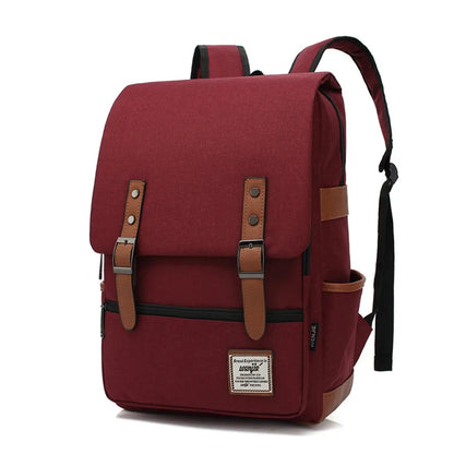 Vintage Canvas Laptop Backpack - 14" & 16" Sizes