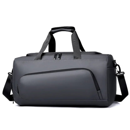 Large Capacity Gym Duffel Bag with Shoe Compartment