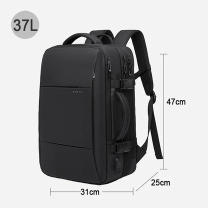 BANGE Expandable 17.3” Laptop Travel Backpack