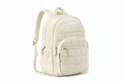 Women's Quilted Laptop Backpack - 15.6" Professional Bag