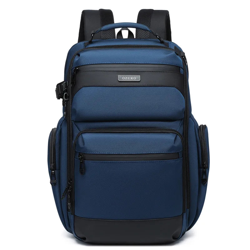 OZUKO Waterproof Laptop Backpack 15.6-17.3" for Work & Commute