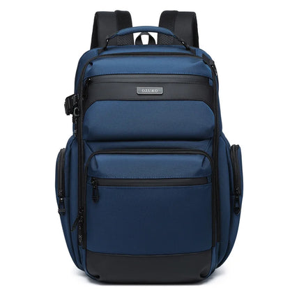 OZUKO Waterproof Laptop Backpack 15.6-17.3" for Work & Commute