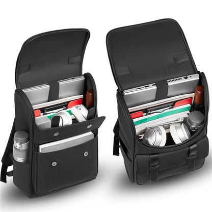 Urban Laptop Backpack - 15.6" Waterproof Preppy Style