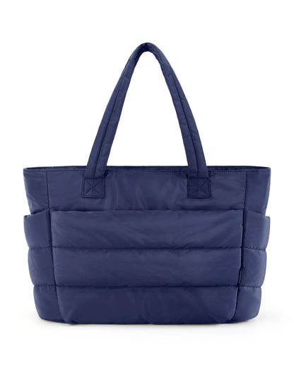 BAGSMART Puffer Tote Bag with Laptop Compartment 15.6" - 20L