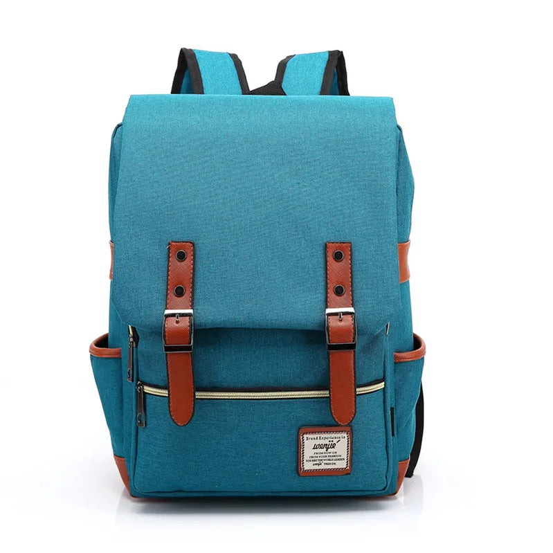 Vintage Canvas Laptop Backpack - 14" & 16" Sizes