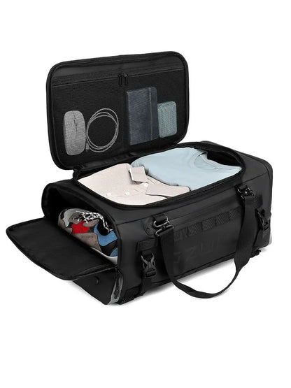 OZUKO Premium Travel Duffel Bag with Wet & Dry Separation