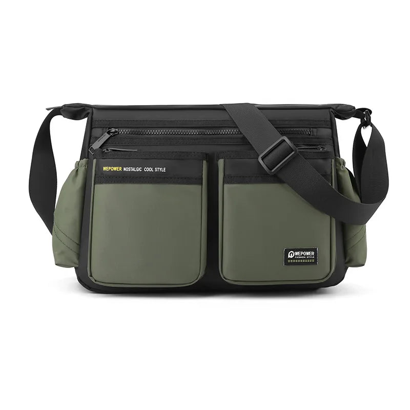 Men's Crossbody Sling Bag - Large Capacity