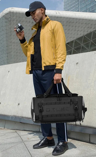 OZUKO Premium Travel Duffel Bag with Wet & Dry Separation