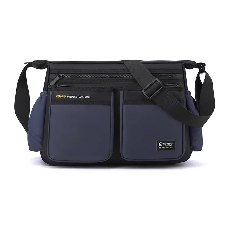 Men's Crossbody Sling Bag - Large Capacity