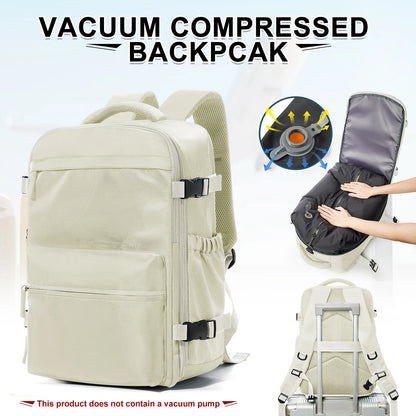 Vacuum Compression Travel Backpack | Expandable Carry-On