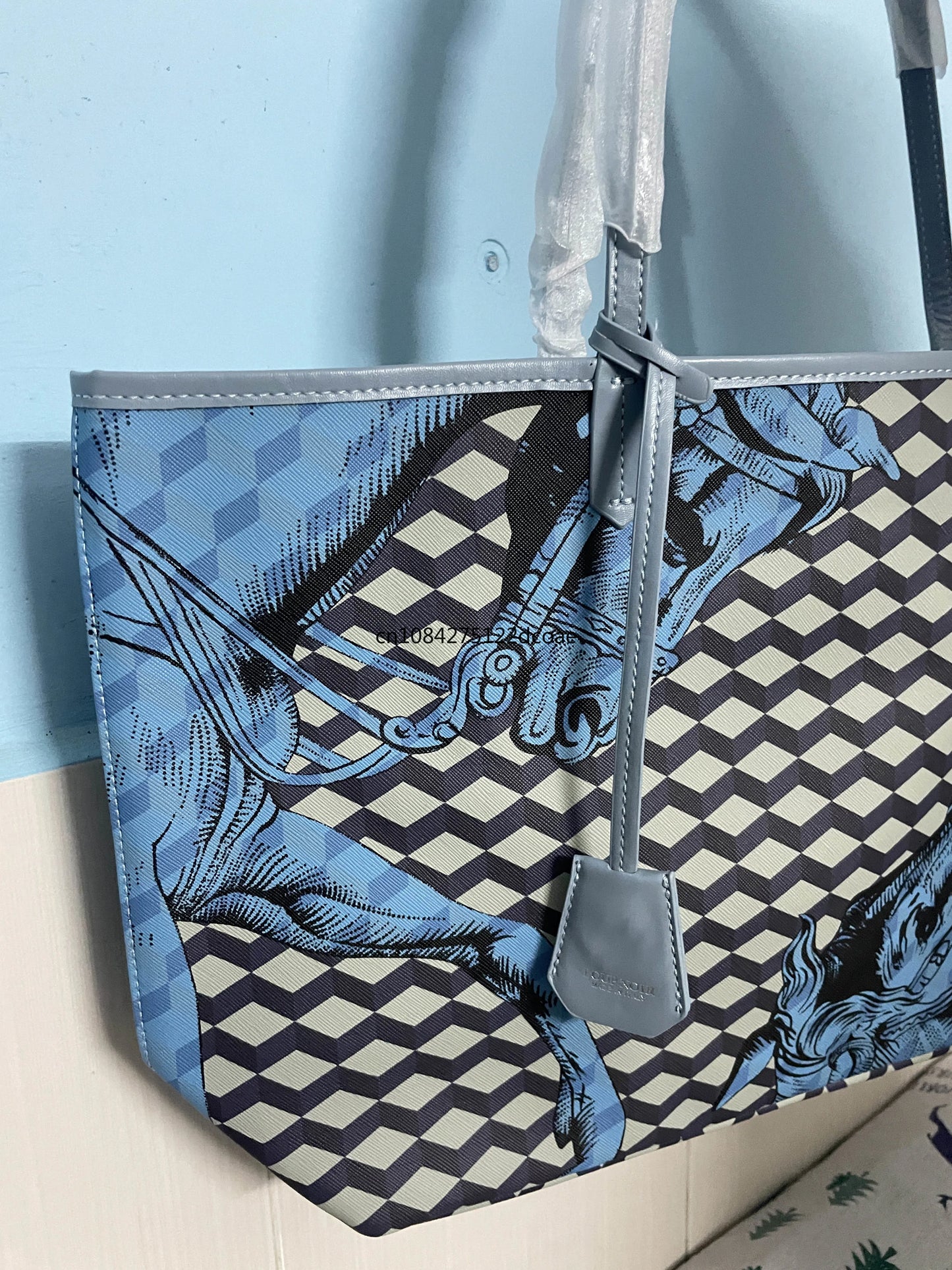 LOUP NOIR Tote Bag for Women Shoulder Women Bags High Quality Famous Brands Bag Casual Totes Large Capacity Noir Bag
