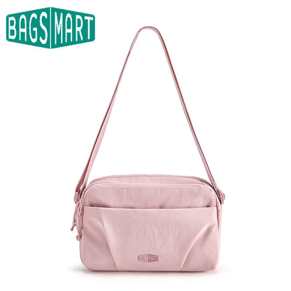 BAGSMART Multi-Pocket Crossbody Shoulder Bag - Hobo Style