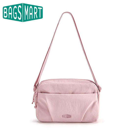 BAGSMART Multi-Pocket Crossbody Shoulder Bag - Hobo Style