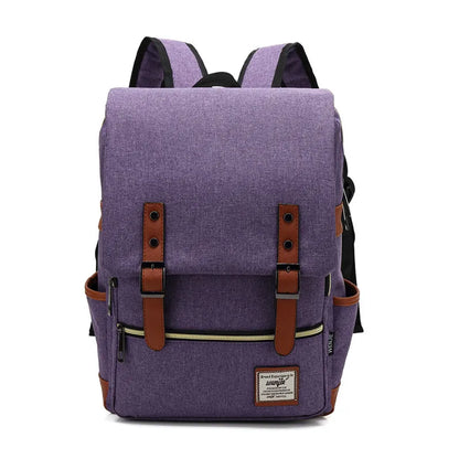 Vintage Canvas Laptop Backpack - 14" & 16" Sizes