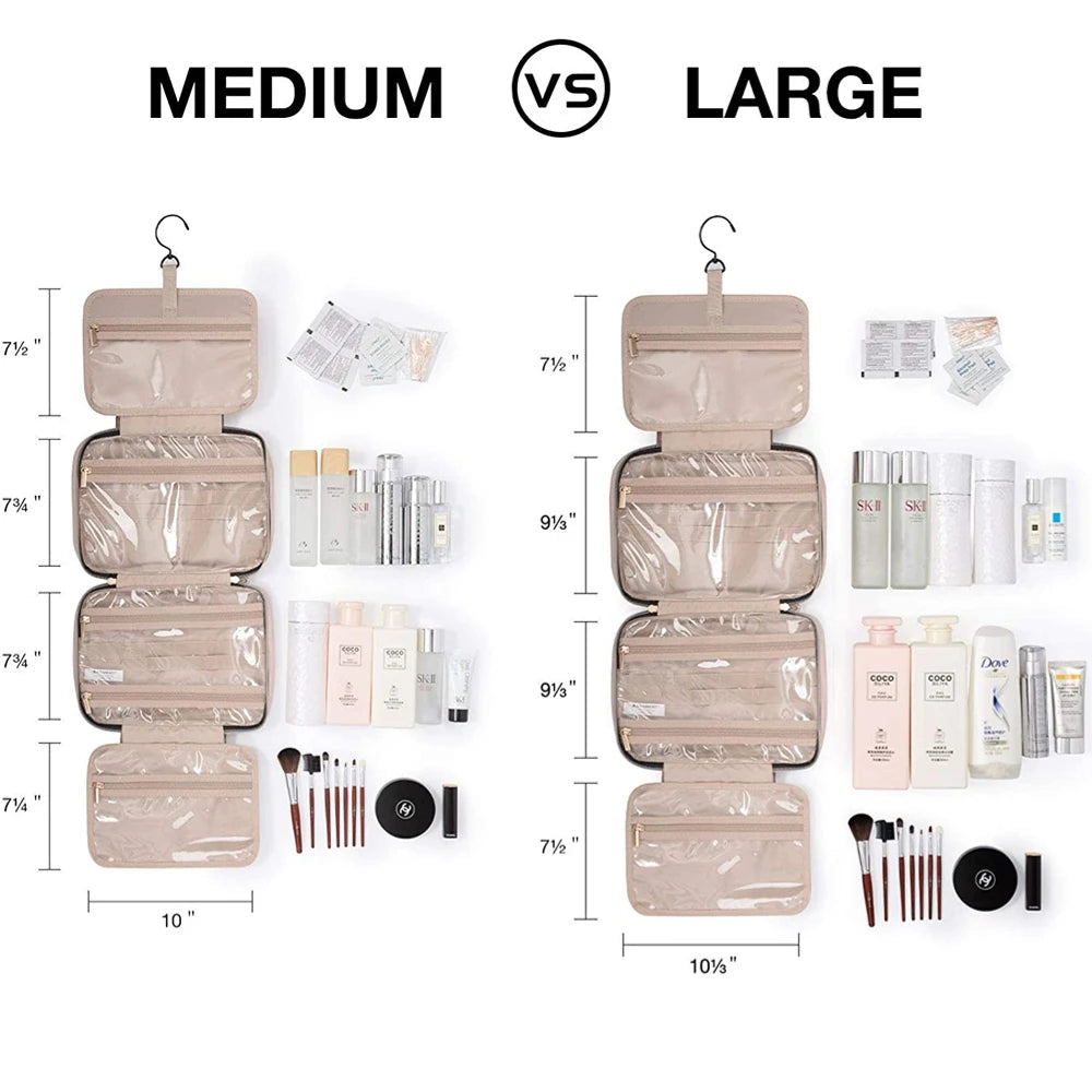BAGSMART Hanging Travel Waterproof Toiletry Organizer