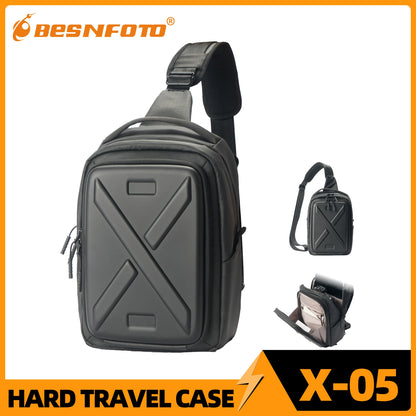Camera Backpack - Waterproof Hard Shell for DSLR & Drones