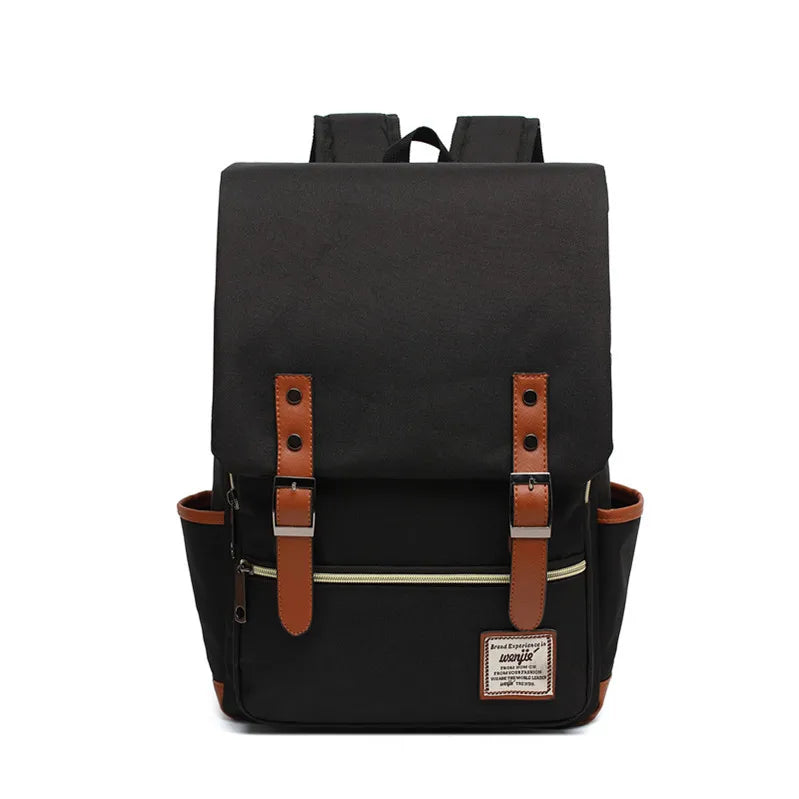 Vintage Canvas Laptop Backpack - 14" & 16" Sizes