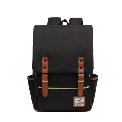 Vintage Canvas Laptop Backpack - 14" & 16" Sizes