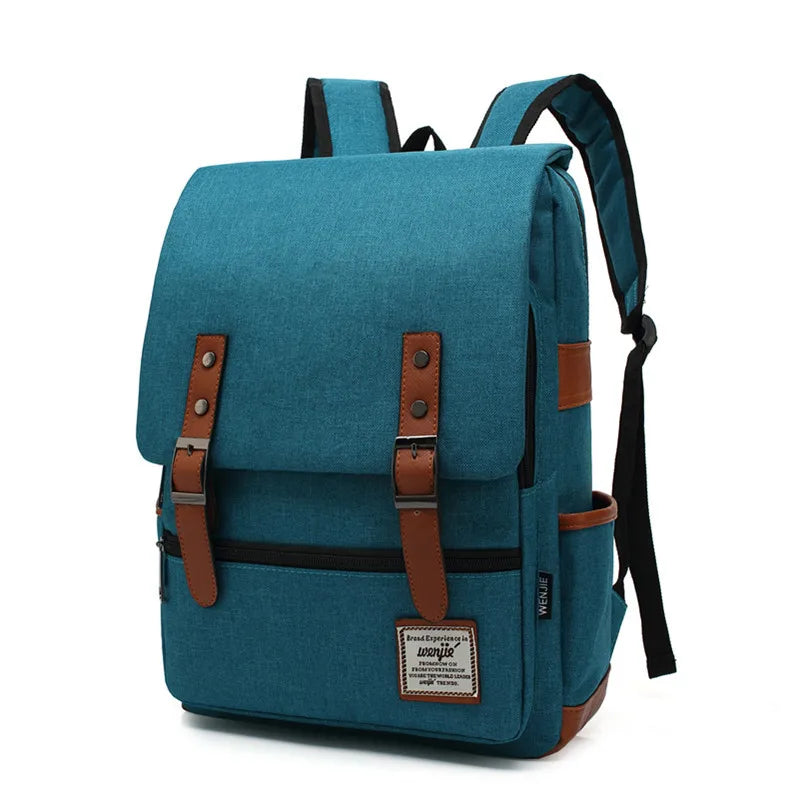 Vintage Canvas Laptop Backpack - 14" & 16" Sizes