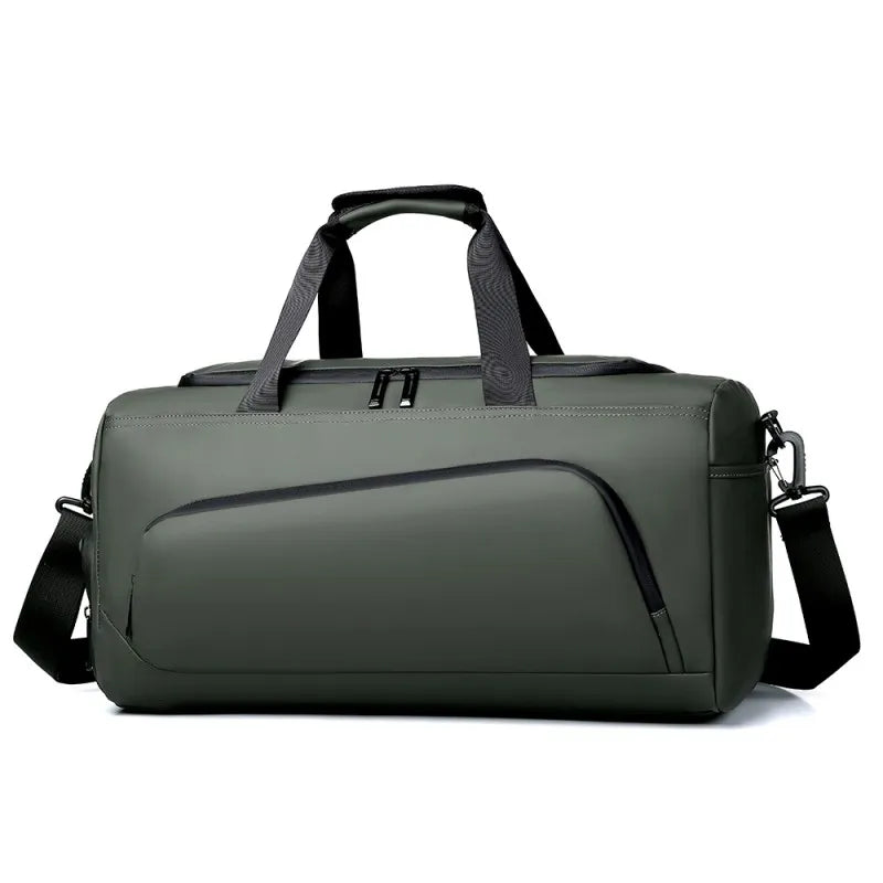 Large Capacity Gym Duffel Bag with Shoe Compartment
