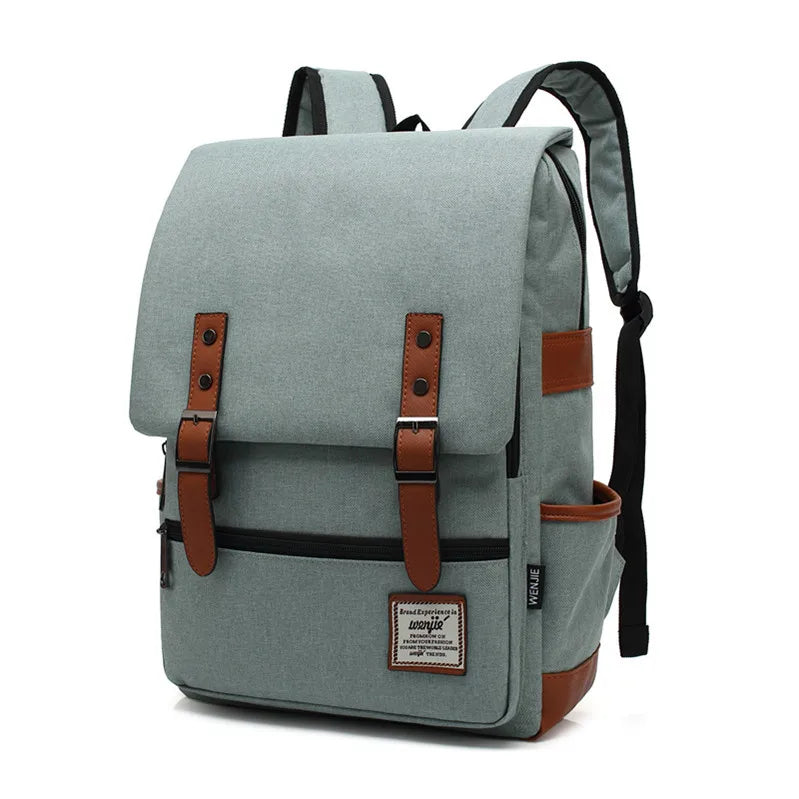 Vintage Canvas Laptop Backpack - 14" & 16" Sizes