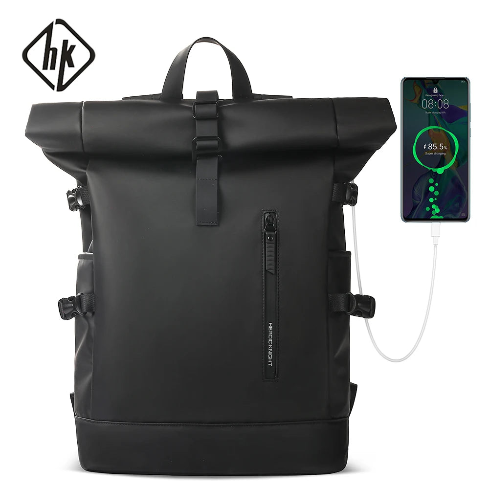 Expandable Travel Backpack with USB Port – 15.6" Laptop Bag