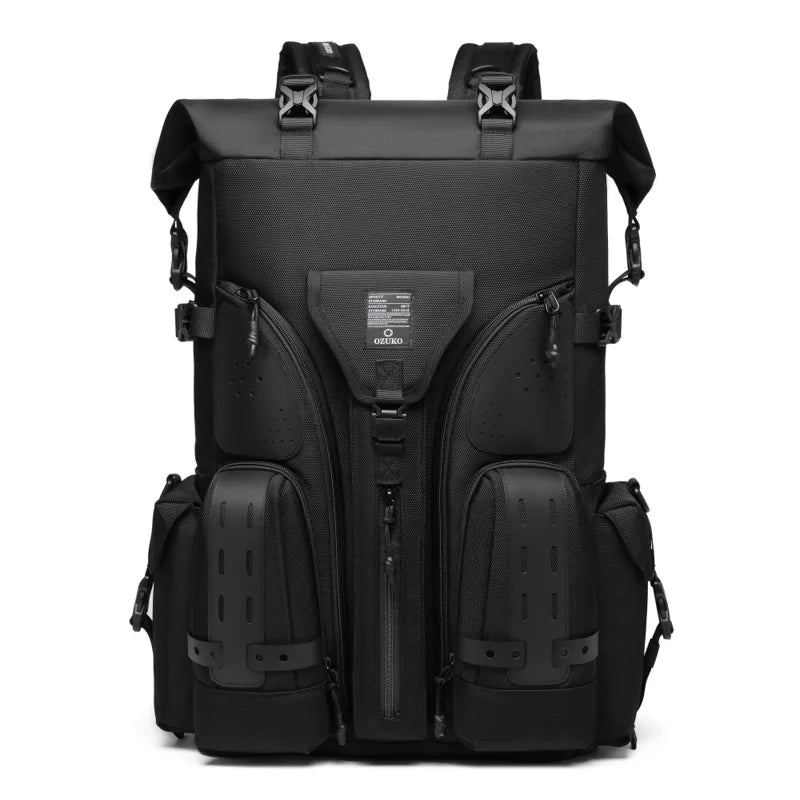 OZUKO Tactical Outdoor Backpack with Molle System 20-35L