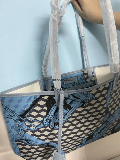 LOUP NOIR Tote Bag for Women Shoulder Women Bags High Quality Famous Brands Bag Casual Totes Large Capacity Noir Bag