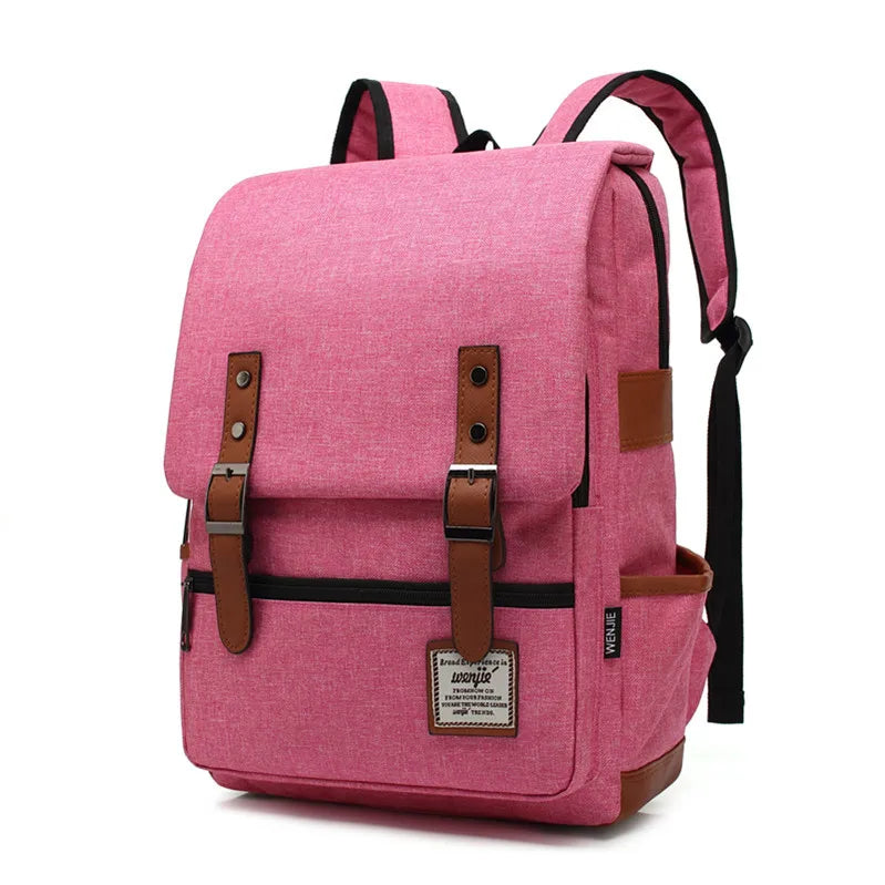 Vintage Canvas Laptop Backpack - 14" & 16" Sizes
