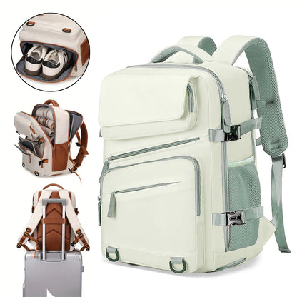 Expandable Business Backpack - Large Capacity Laptop Bag