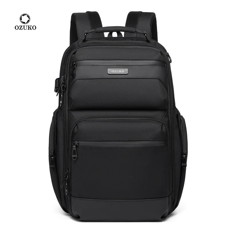OZUKO Waterproof Laptop Backpack 15.6-17.3" for Work & Commute