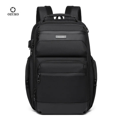 OZUKO Waterproof Laptop Backpack 15.6-17.3" for Work & Commute