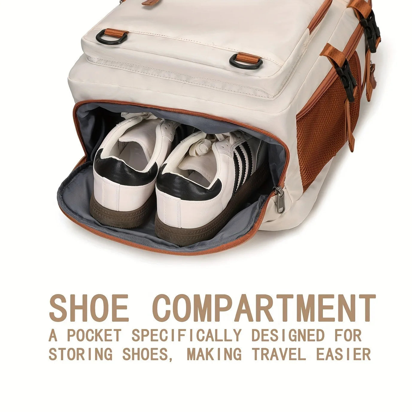 Expandable Business Backpack - Large Capacity Laptop Bag