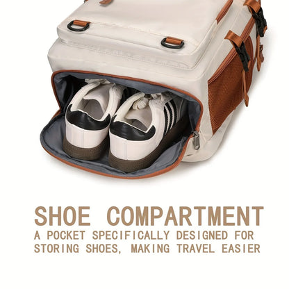 Expandable Business Backpack - Large Capacity Laptop Bag