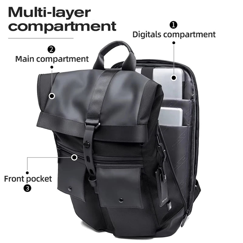 Anti-Theft Laptop Backpack 15.6" – Waterproof Work Bag