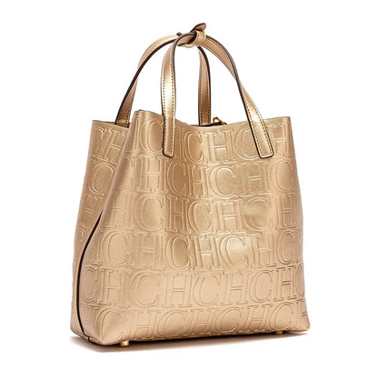 CHCH Embossed Tote Bag - Large Capacity Business Handbag