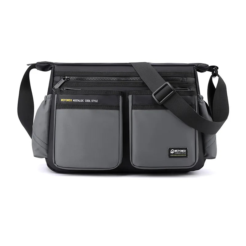 Men's Crossbody Sling Bag - Large Capacity