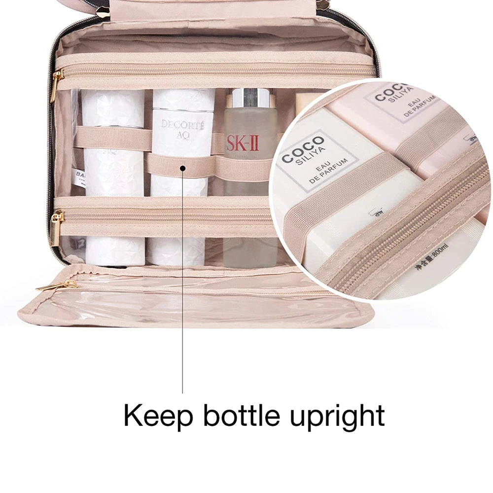 BAGSMART Hanging Travel Waterproof Toiletry Organizer
