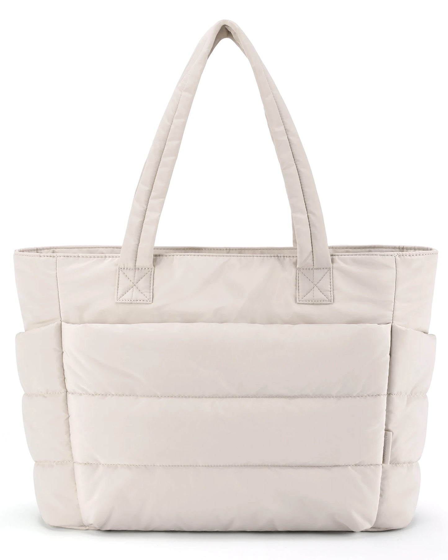 BAGSMART Puffer Tote Bag with Laptop Compartment 15.6" - 20L