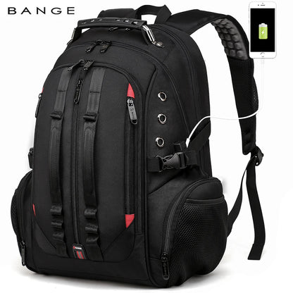 BANGE 40L Laptop Backpack - 17" with USB Charging Port