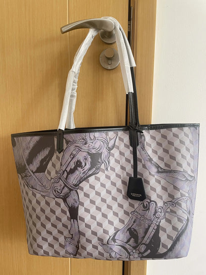 LOUP NOIR Tote Bag for Women Shoulder Women Bags High Quality Famous Brands Bag Casual Totes Large Capacity Noir Bag