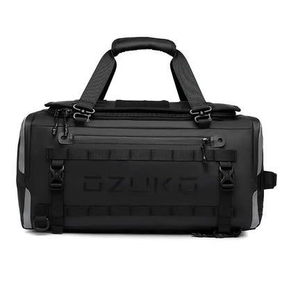 OZUKO travel backpack with wet and dry separation 36-55L capacity
