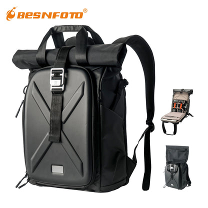 Camera Backpack - Waterproof Hard Shell for DSLR & Drones