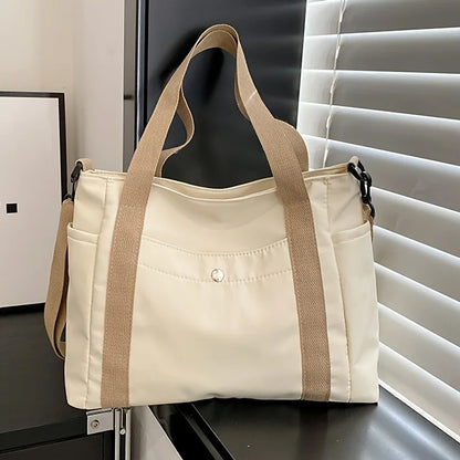Crossbody Tote Bag with Removable Strap