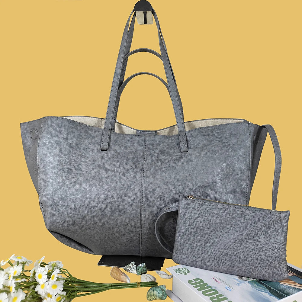 Women's Large Capacity Shoulder Bag with Wallet