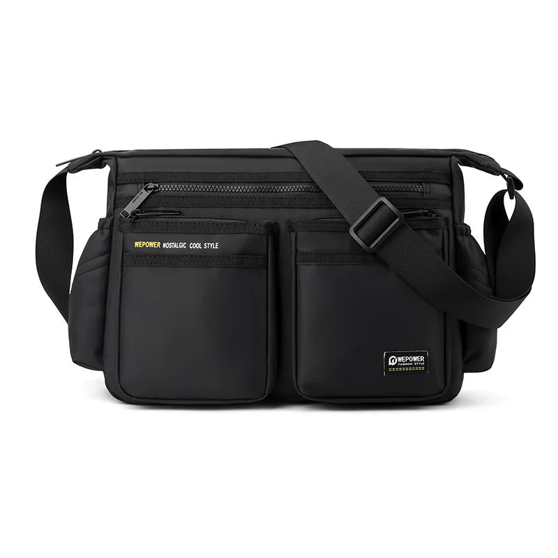 Men's Crossbody Sling Bag - Large Capacity