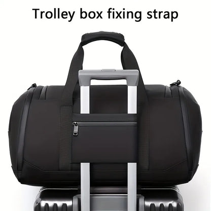 Large Travel Duffel Bag with Multiple Compartments