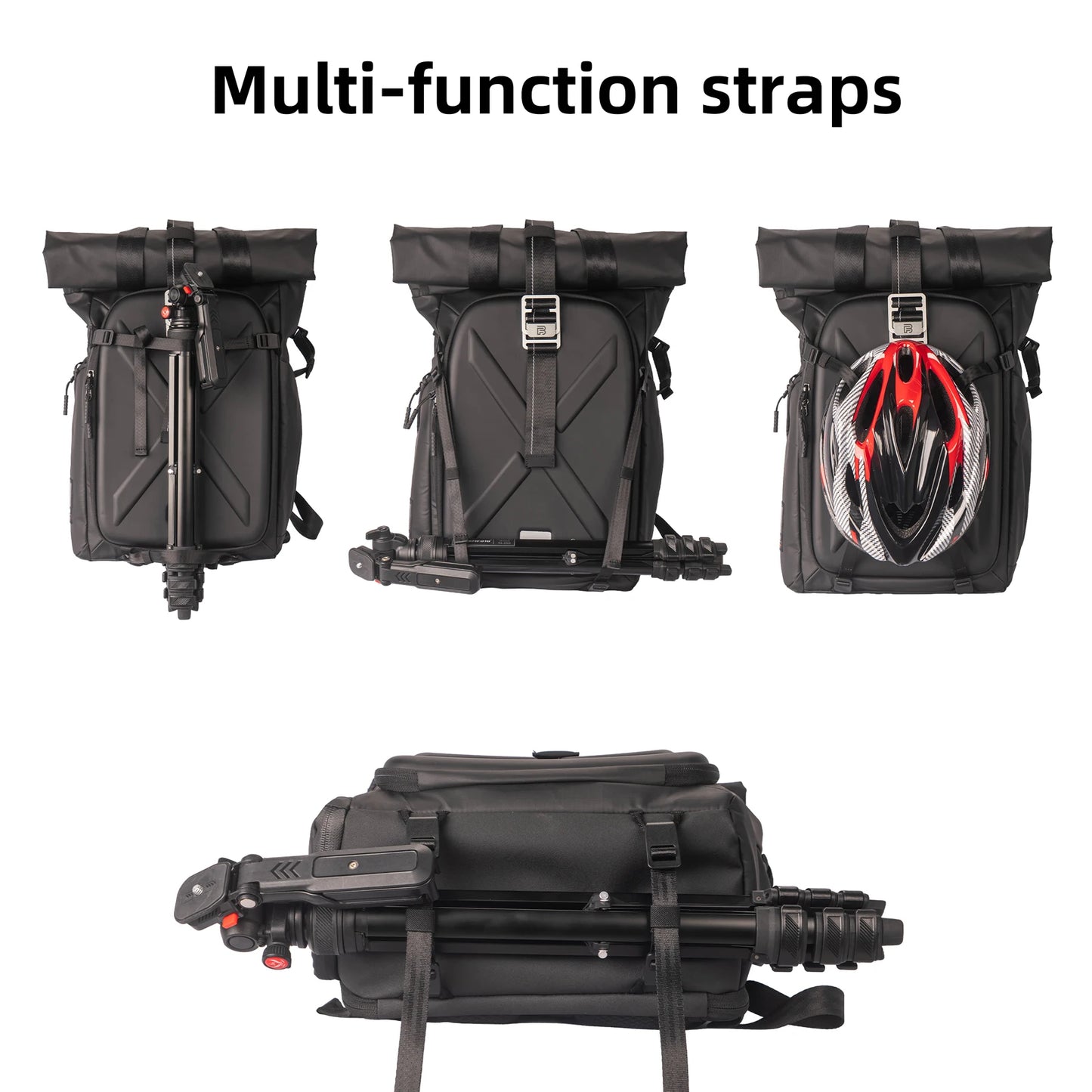 Camera Backpack - Waterproof Hard Shell for DSLR & Drones