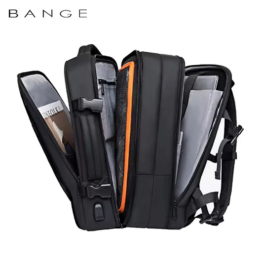 BANGE Expandable 17.3” Laptop Travel Backpack
