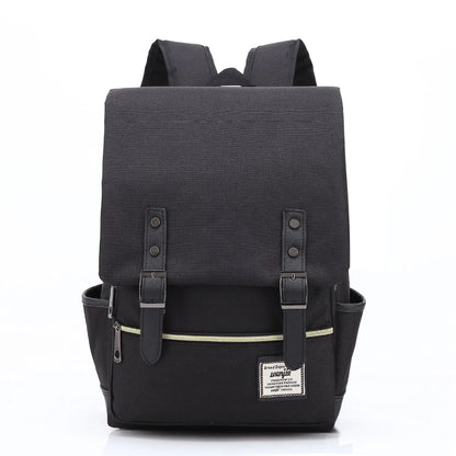 Vintage Canvas Laptop Backpack - 14" & 16" Sizes